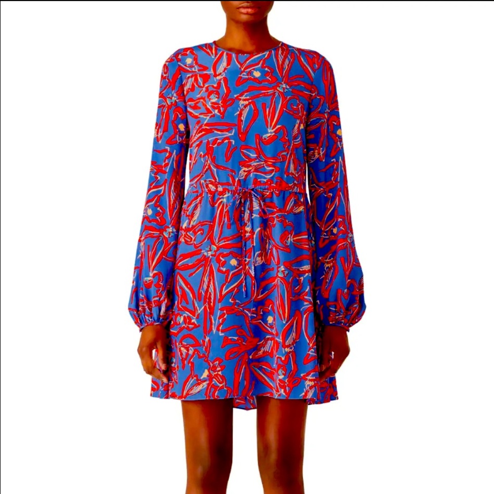 New! Diane Von Furstenberg DVF Elsden Mini Dress